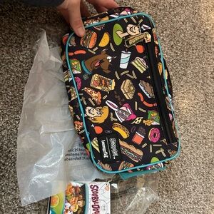 Scooby-Doo Themed Black waist pack.